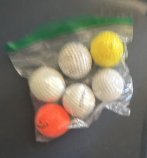 Callaway Random Recycled Golf Balls Lot of 6 Mixed Colors White Yellow Orange
