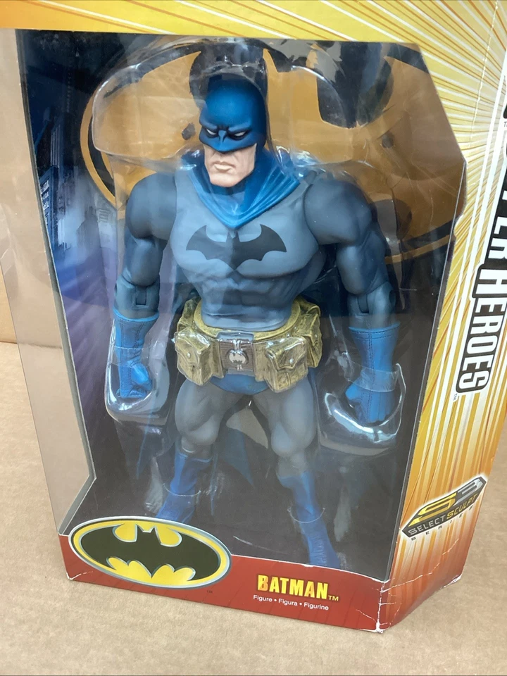 Figura de acción Batman DC Super Heroes S3 Select Sculpt Series 12 pulgadas nueva 2006 Foto 2 de 4