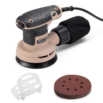 5-Inch Random Orbital Sander, 2.6Amp 320W Variable Speed (8000 13000RPM) E