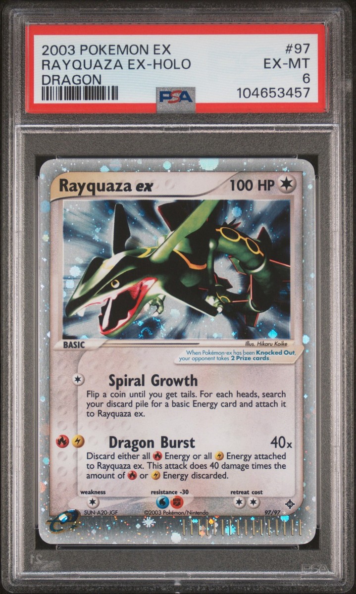 Rayquaza ex 97/97 Dragon Holo for sale online | eBay Rayquaza ex 97/97 Dragon Holo for sale online | eBay