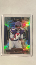 2025 Select Tai Felton Concourse Silver Prizm RC Minnesota Vikings 64 Rookie