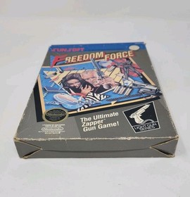 Freedom Force - Nintendo NES - Complete w/ Game, Manual & Box
