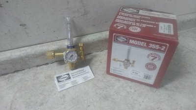 #ad #ad Harris 355 CD 320 3000 PSIG Max Inlet Pressure Brass Body Flowmeter Regulator $79.99