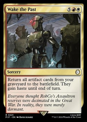 x1 Wake the Past - Foil R MTG Universes Beyond: Fallout M/NM, English
