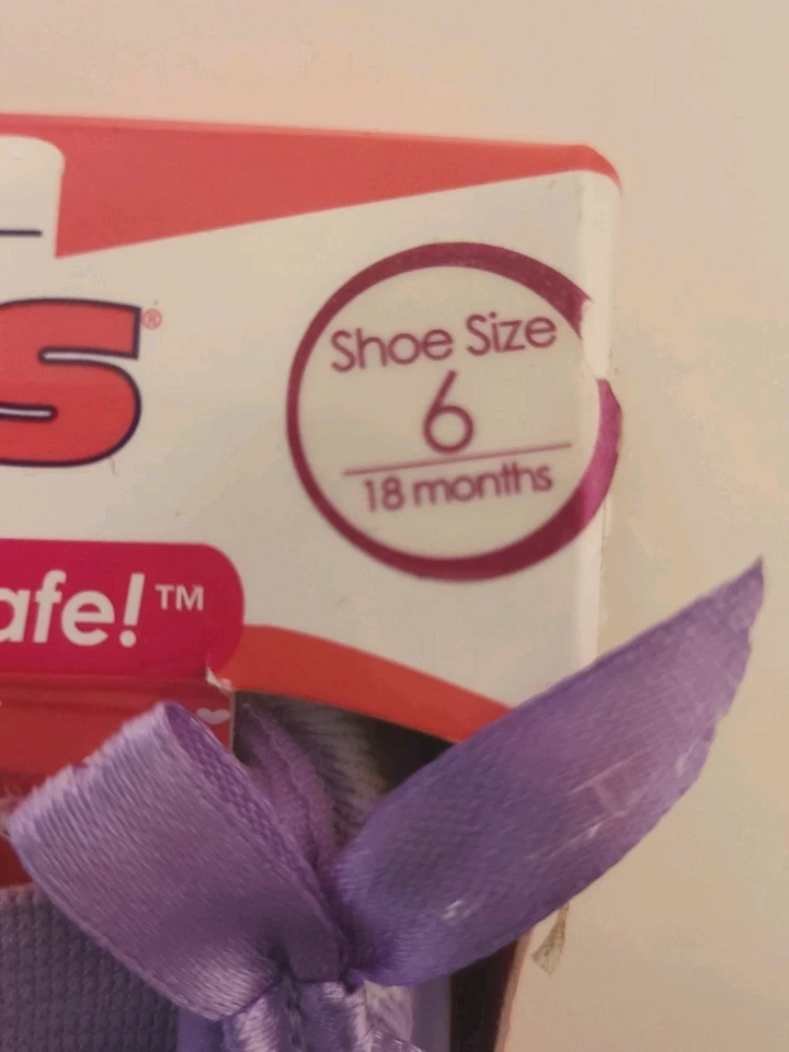 Patinadores morados para bebés/niños pequeños talla 6 Foto 4 de 4
