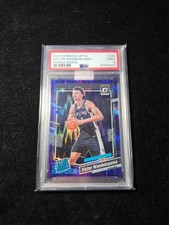 2023-24 Donruss Optic Rated Rookie Victor Wembanyama #225 Purple Shock PSA 9 WOW