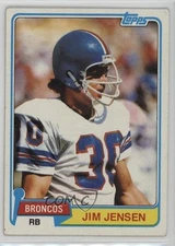 1981 Topps Jim Jensen Jim D Jensen #348 Rookie RC 17vs