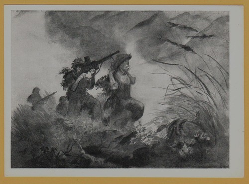Vietnam War Vietnamese Fighter DRV Soldier North Army Military Postcard USSR - Picture 1 of 2