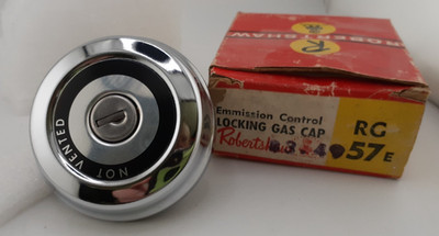NOS Locking Gas Cap Edsel Fairlane Galaxie Sunliner Lincoln Mercury Made in USA