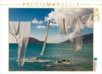 Calvendo Puzzle The White Robes Flutter In The Wind, Offering A View Of “Turtle