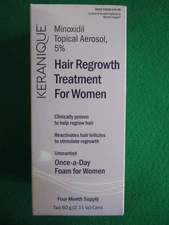 KERANIQUE  HAIR REGROWTH TREATMENT FOR WOMEN * 4 MONTH SUPPLY