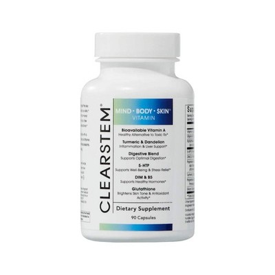 CLEARSTEM - MINDBODYSKIN Hormonal Acne Supplement (5-HTP) - Natural DIM Suppleme
