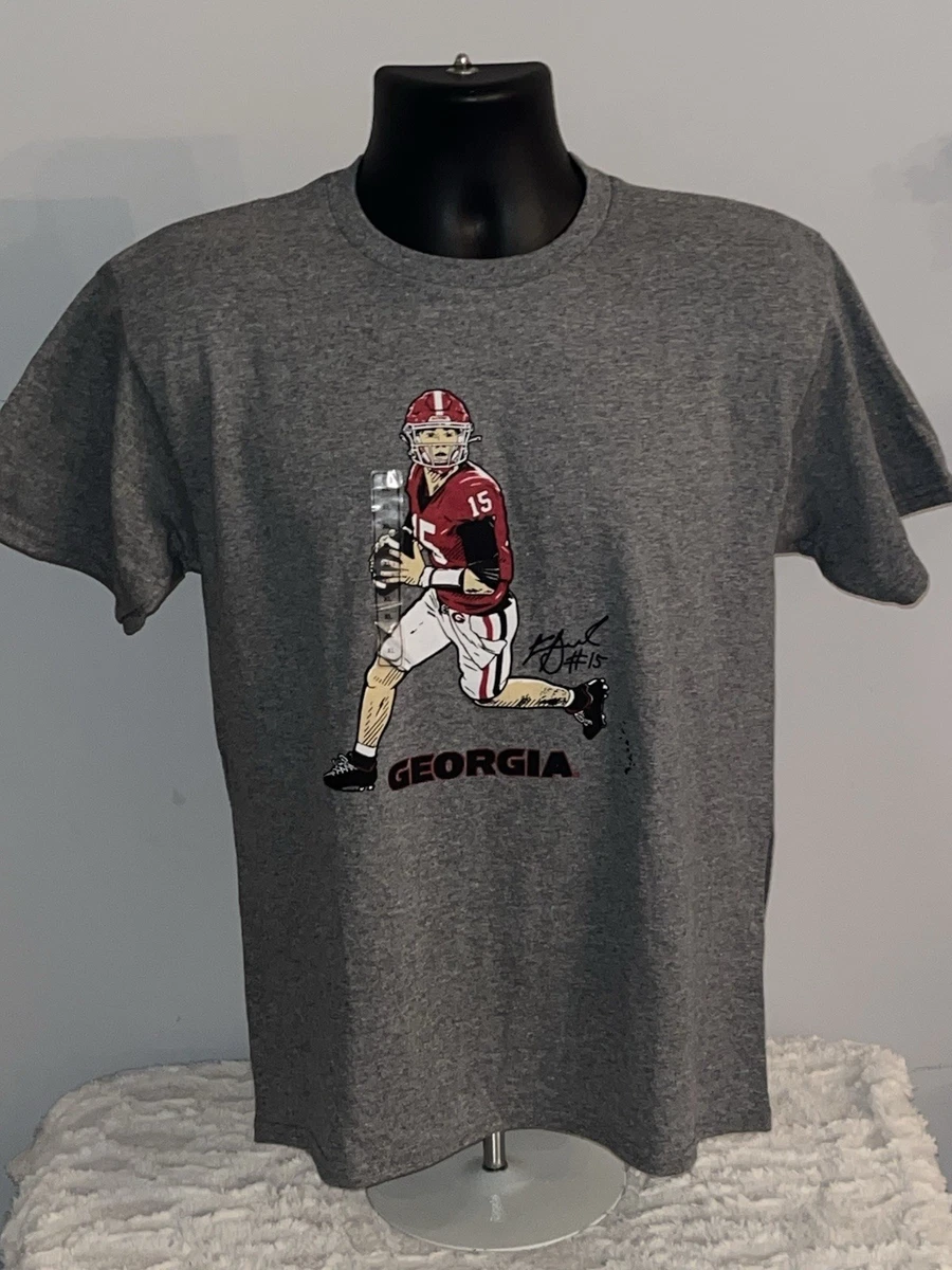 T-shirt Georgia Unisex Per Bambini E Ragazzi, Taglio Dritto, Maniche E Scollo A Contrasto