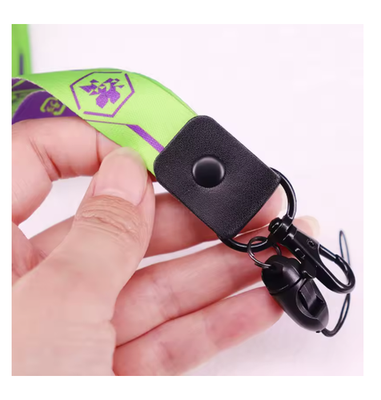 Evangelion EVA-01 Phone Lanyard & Keychain 2-in-1 Anti-Lost Strap