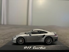 Minichamps 1:43 2013 Porsche 911 Turbo Silver Metallic