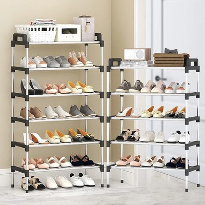 3-7Floor Simple Shoe Rack Multi Layer Dustproof Household Doorstep Shoe