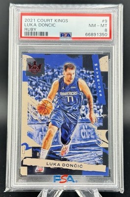 2021-22 Panini Court Kings Ruby /149 Luka Doncic #9