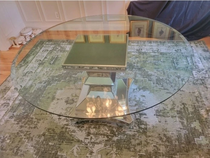 Mesa de comedor Bassett Moiselle espejada Hollywood Glam 3179-700-905EC Foto 2 de 4