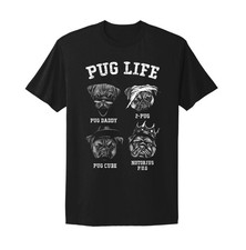 Pug Life Funny Puppy Dog Lover Graphic Gift Unisex T-shirt