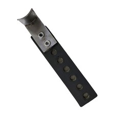 Universal Mild Steel Rotated Exhaust Hanger With 6 Holes On Strap 36724