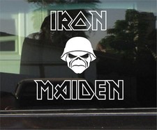 Iron Maiden 8 Inch Vinyl Decal Sticker Car Window Laptop