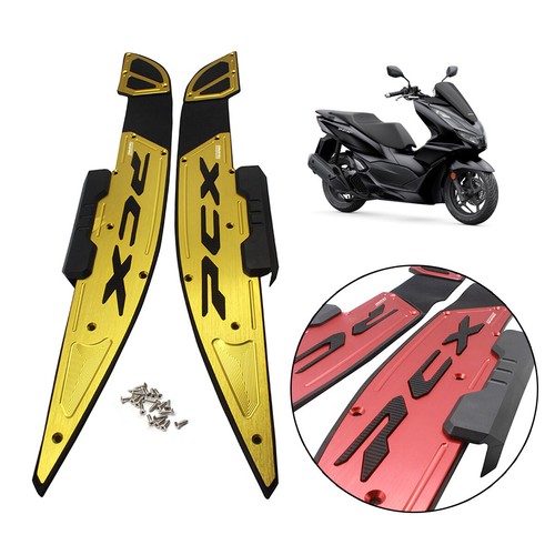 Pedal escalón trasero CNC CNC para Honda PCX 125 160 2021 - Imagen 3 de 11