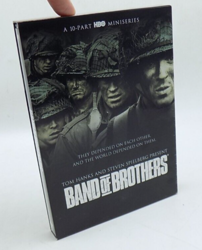 Band of Brothers Complete HBO Mini Series 6 DVD Set with Bonus Features VG - Afbeelding 1 van 6