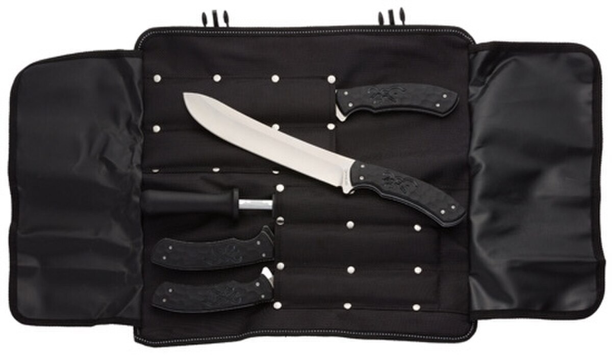 Browning Primal Fish And Game Butcher Set With Fillet, Trimming Knives - 3220446