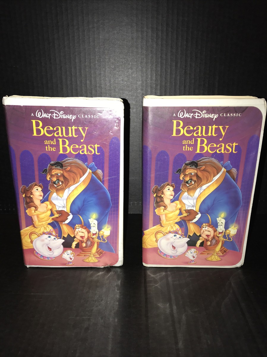 Walt Disney Classic Beauty and the Beast BLACK DIAMOND VHS Banned