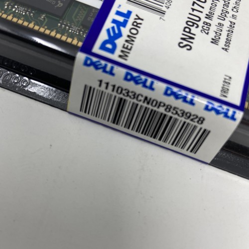 SNP9U176C/2G Dell 2GB MEMORY MODULE UPGRADE - Picture 3 of 13