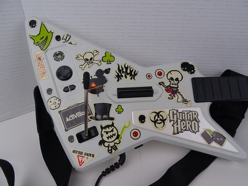Guitar Hero Xbox 360 X-Plorer Xplorer Wired Controller 95065 RedOctane - TESTED - Picture 5 of 8