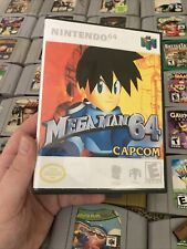 Mega Man 64 (Nintendo 64, 2001) Authentic, custom hard case/cover art