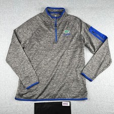 Florida Gators 1/2 Zip Long Sleeve Shirt Colosseum Performance Stretch Pullover