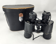 Binoculars Model 27 Vega Coated Precision Optics Triton 7X,35 Leather Case