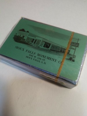 Sioux Falls Monument Playing Cards Deck M 122