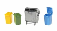 Bruder Accessories 02607 Refuse Garbage Bin Set