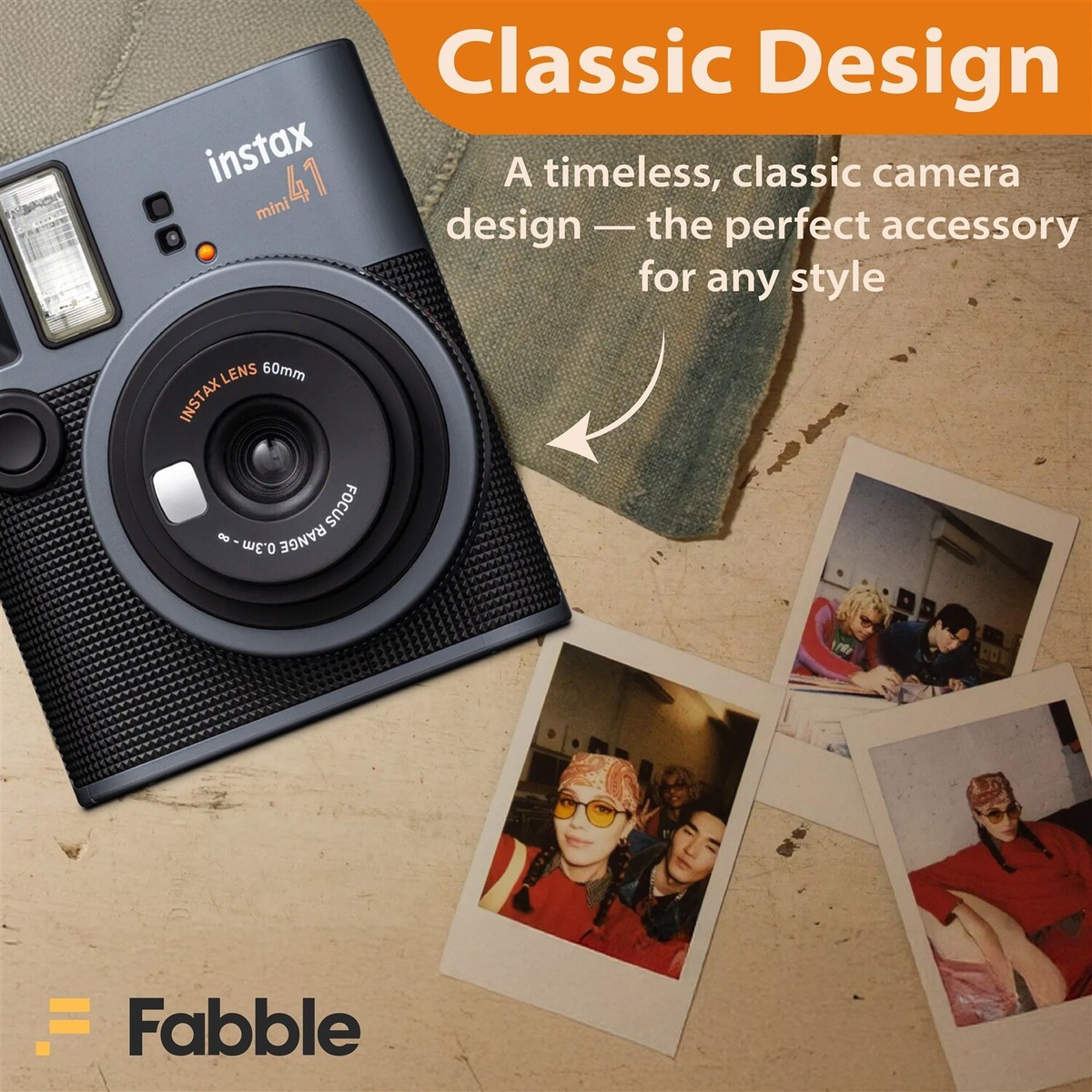 Loveinstant Custodia Duclas Fujifilm Fuji Instax Mini Liplay - rudas (Borsa a tracolla per fotocamera
