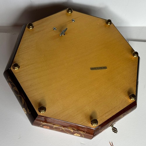 Sorrento Italy Wood Inlay Musical Jewelry Box 2 Layers, large - 第 20/24 張圖片