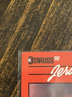 1990 Donruss Jerald Clark 593 San Diego Giants MULTIPLE ERROR Card