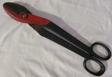 Wiss 17" Industrial Tin Snips #5 Straight Cut 17-1/4" Length Great Condition