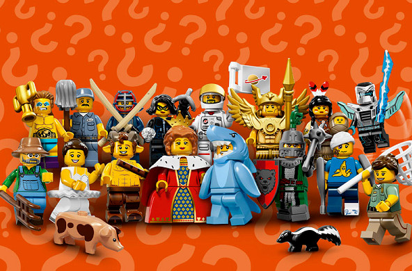 LEGO MINIFIGURES SERIES 15 (71011) ~ SEALED PACK 2016 ~ CHOOSE YOUR OWN - NEW 