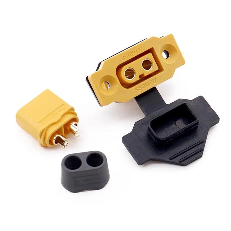 XT60E-F XT60E Female Plug Connector XT60H Male Bullet Plug With 12AWG 20cm Wire - Image 3 of 4