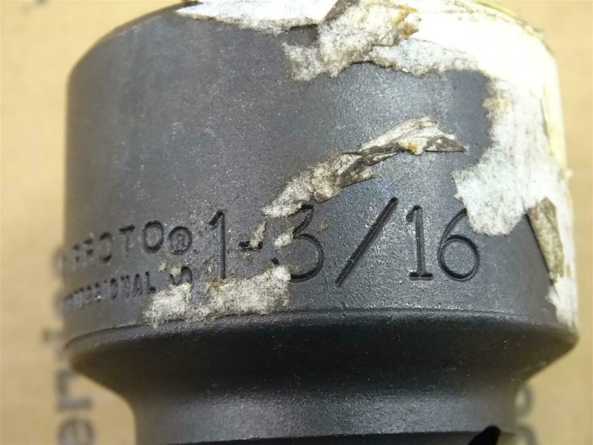 Proto 8-Point Impact Socket 1- 3/16