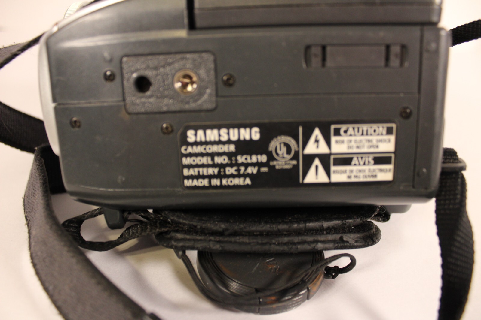 Samsung SCL810 HI8 8MM Video Camcorder. Works Needs Battery eBay