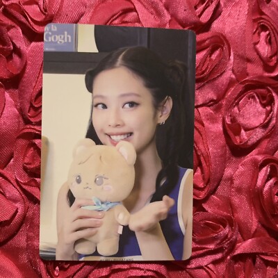 Jennie BLACKPINK New 7th Girl KPOP Photo Goddess Card Queen Bear