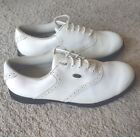 Etonic Lites Vtg Golf Shoes Women Teens 8.5M White Spikeless Performance