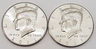 2011 P & D Kennedy Half Dollar Set (2 coins)  AVE CIRCULATED **FREE SHIPPING**