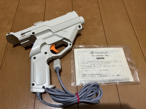 Sega DreamCast GUN Controller Original HKT-7801 DC with BOX and Manual 1222 - Picture 9 of 18