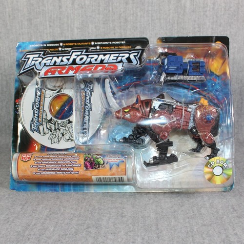 TRANSFORMERS Armada Rhinox Hasbro 2003 Armorhide Mini-Con New Sealed Figure - Bild 2 von 19