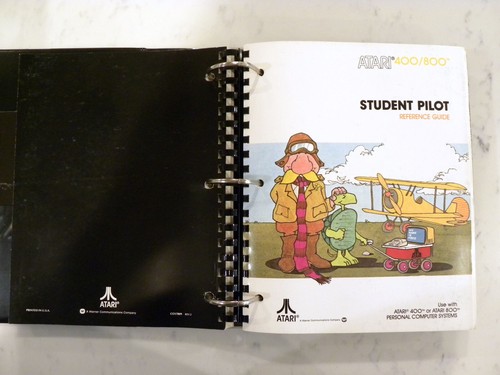 ATARI PILOT PROGRAMMING TURTLE GRAPHICS Large Binder 400/800/1200XL/130XE/800XE - Picture 4 of 13